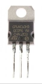 Stmicroelectronics Transistors - Gp6nc60hd Igbt, 600v 15a To-220