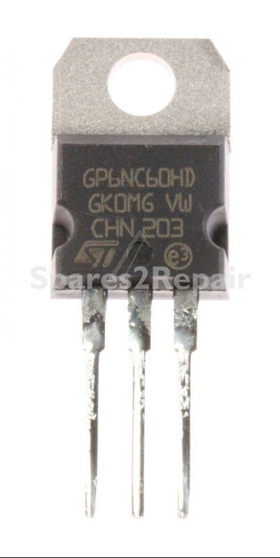 Stmicroelectronics Transistors - Gp6nc60hd Igbt, 600v 15a To-220