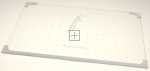 Panel-glass-ic - 1059032 Glass Shelf 455x300 [Amica]