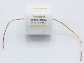 Mundorf Foil Capacitor - 2,2uf-450v Audio Filmcap. Axial 85° 25x21mm
