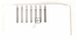 Smeg Housing Part - 775651455 Glass Shelf