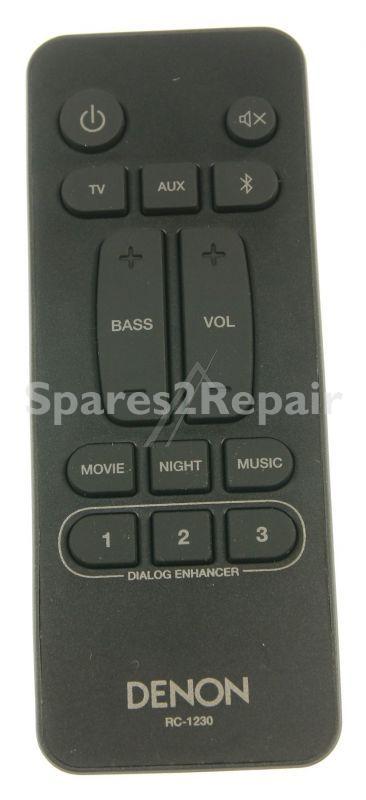 Sound United Ir remote Control - Rc-1230 30701026600ad Remote Control Rc1230 Dhts316