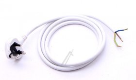 Mains Power Lead - 32001574 Power Cord (white) [Vestel]