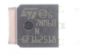 Stmicroelectronics Smd Transistor - 7nm60 N-kanal Mosfet, 600v 5a, To-252