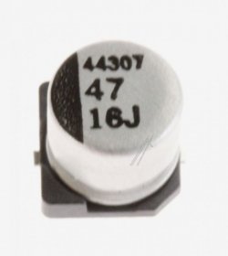 Samsung Various Capacitors - 2402-001129 Aluminum Capacitor Smd 47µf 20% 16v Wt Tp 6 3x5 2mm