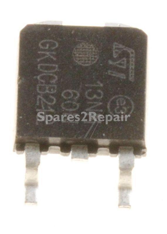 Stmicroelectronics Transistors - 13nm60n Std13nm60n N-channel Mosfet 650v 11a To-252 3-pin -rohs-