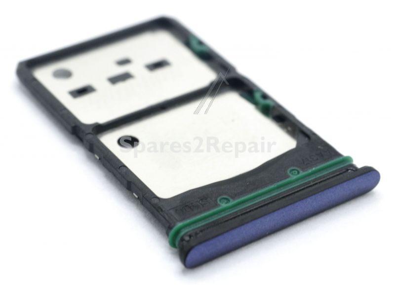 Oppo Sim card Holder - 2933445 Sim Bracket Aa317 Black With Insert