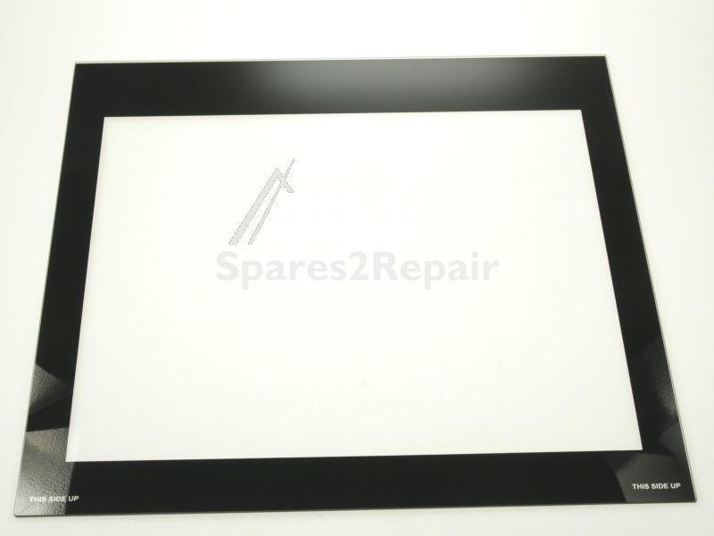 Oven inner Door Glass - 47012165 Interior Oven Glass in(66 rmv) wwa vp blk [Vestel]