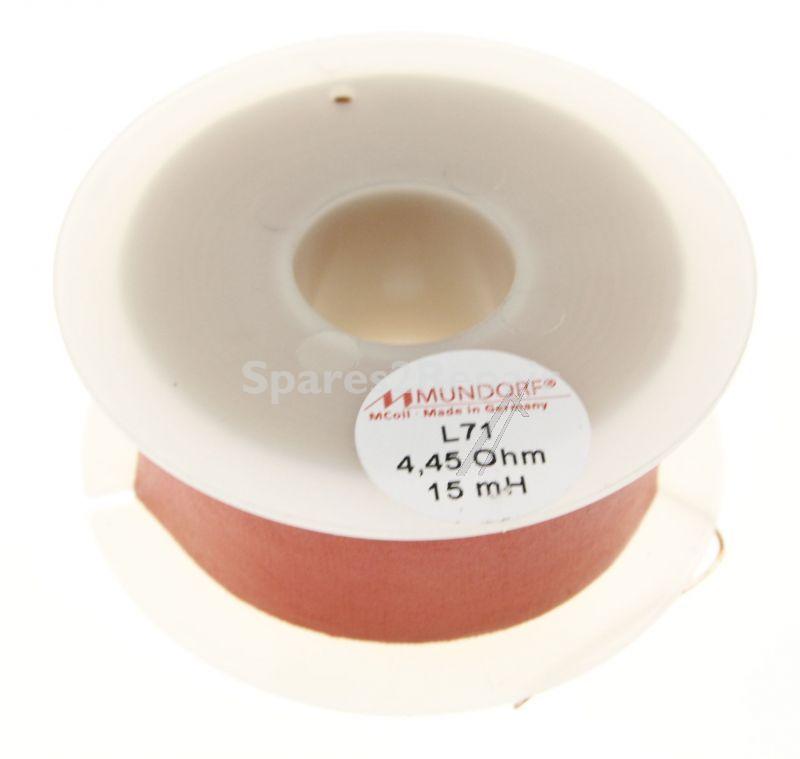 Mundorf Coil - 15mh-4,45r Mcoil Air-coil, Ofc-copper, 0,71mm Wire, 70x29mm