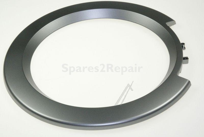 Flange Washing Machine Window - 11054131 Frame-window Black [Bosch Siemens]