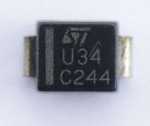 Stmicroelectronics Smd Diode - 40v-3a Stps340u Smd Schottky Diode Do-214aa-smb