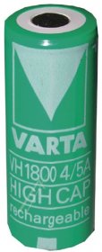 Varta Industrial Cells/batteries - Vh1800 1,2v-1800mah Nimh Industrie Suitable For Varta