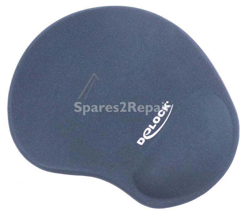 Delock Mousepads - Ergonomisches Mauspad Mit Gel Handballenauflage Schwarz 230 X 202 X 24 Mm