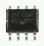 Stmicroelectronics Memory Ic - 24c08wp Ic Eeprom I2c Smd Soic-8
