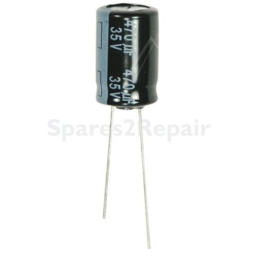 Panasonic 35v Radial Electrolytic 105 De - 470uf-35v Eeufr1v471 Elko Radial 105° 10x16mm -rohs-conform- Pitch 5mm