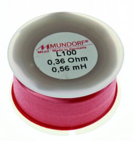 Mundorf Coil - 0,56mh-0,36r Mcoil Air-coil, Ofc-copper, 1mm Wire, 40x20mm