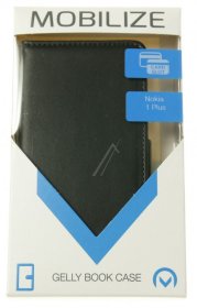 Mobilize Leather Bag Gsm - 24888 Mobilize Classic Gelly Wallet Book Case Nokia 1 Plus Black