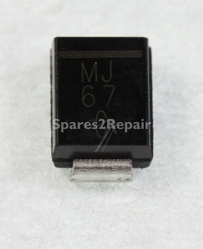 Vishay Smd Diode - 600v-1a Smd Diode, Ultra-fast 50ns, Do-214aa - Smb