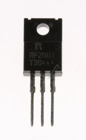 Rohm Semiconductor Diode - 300v-2x10a Rf2001t3d To220 Diode