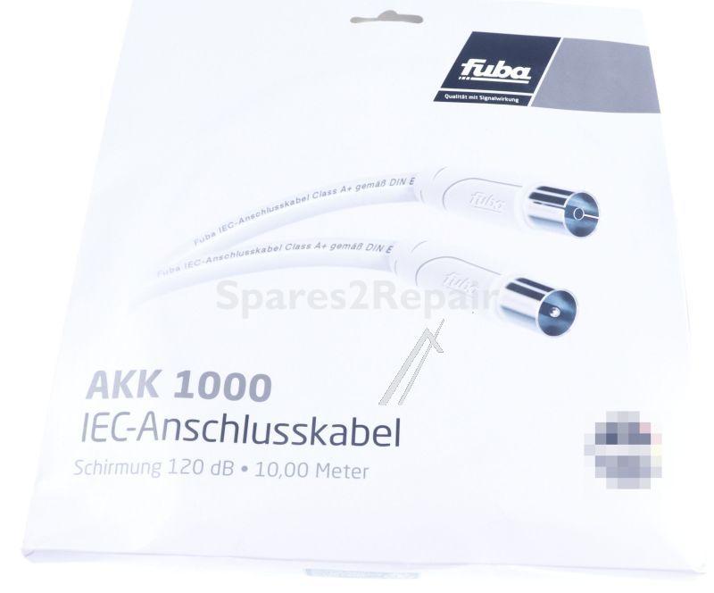 Fuba Koaxconnector - Akk 1000 Akk 1000 Iec Connection Cable 10.00m