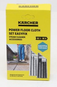 Karcher Workshop Service Aids - 2 863-342 0 Set (2pcs) Scrubbing Microfiber Cloths Easyfix