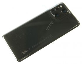 Oppo Battery Compartment Lid - 6561752 Battery Cover Assembly Cc205 Black Glass Export With Printing D Gear