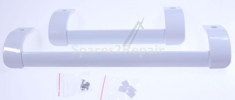 Fridge Door Handles - 42214283 D handle asy kit lrxn 220-370 (sw) [Vestel]