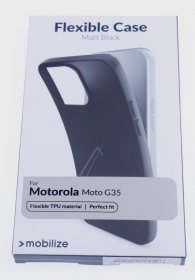 Mobilize Leather Bag Gsm - 80024 Mobilize Rubber Gelly Case Motorola Moto G35 Matt Black