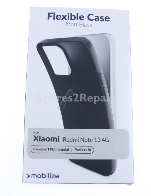 Mobilize Leather Bag Gsm - 29605 Mobilize Rubber Gelly Case Xiaomi Redmi Note 13 4g Matte Black