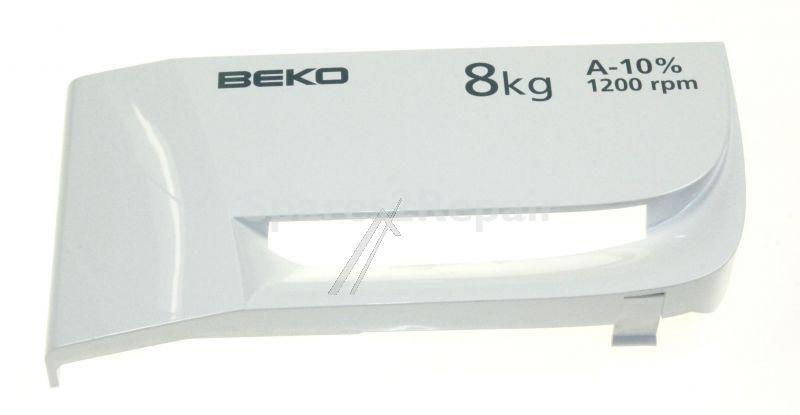 Detergent Dispenser Cover - 2813299429 C00930007 Frontcover Detergent Case [Arcelik]