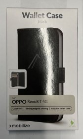 Mobilize Leather Bag Gsm - 29020 Mobilize Classic Gelly Wallet Book Case Oppo Reno8 T 4g Black