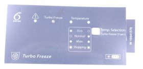 Gauge Disc - C00448047 481010841578 Insert Panel Turbo Freeze [Whirlpool Indesit]