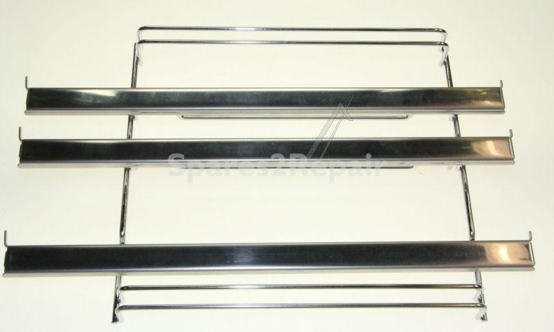 Telescopic Slideout Oven Grills - 00682443 Telescoping Extension Rails 3-fold [Bosch Siemens]