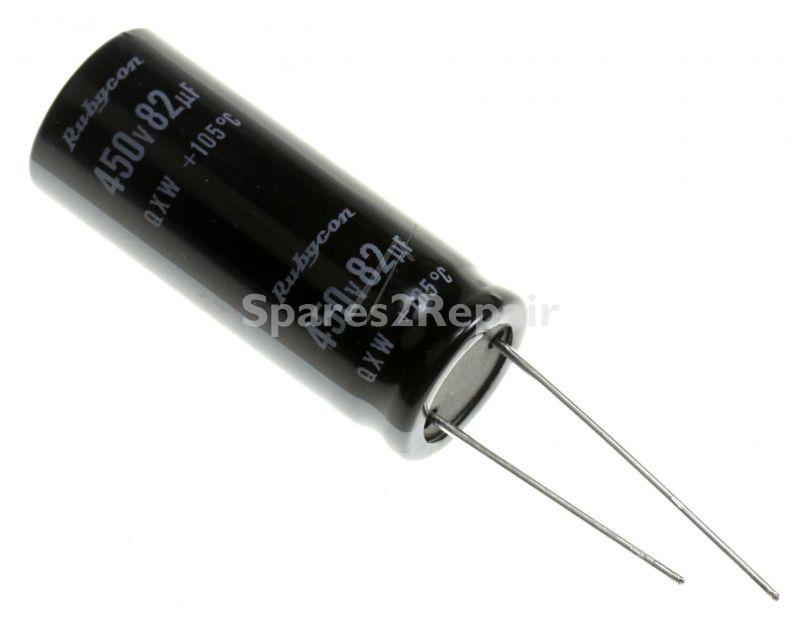 Rubycon 450v Radial Electrolytic 105 D - 82uf-450v 450qxw82mefc14 5x35 Electrolytic Capacitor Radial 105° 14 5x35mm -rohs-