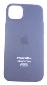 Apple Leather Bag Gsm - Mpt33zm-a Iphone 14 Plus Silicone Case With Magsafe - Midnight
