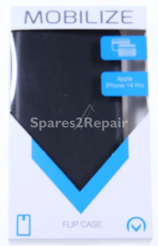 Mobilize Leather Bag Gsm - 27996 Mobilize Classic Gelly Flip Case Apple Iphone 14 Pro Black