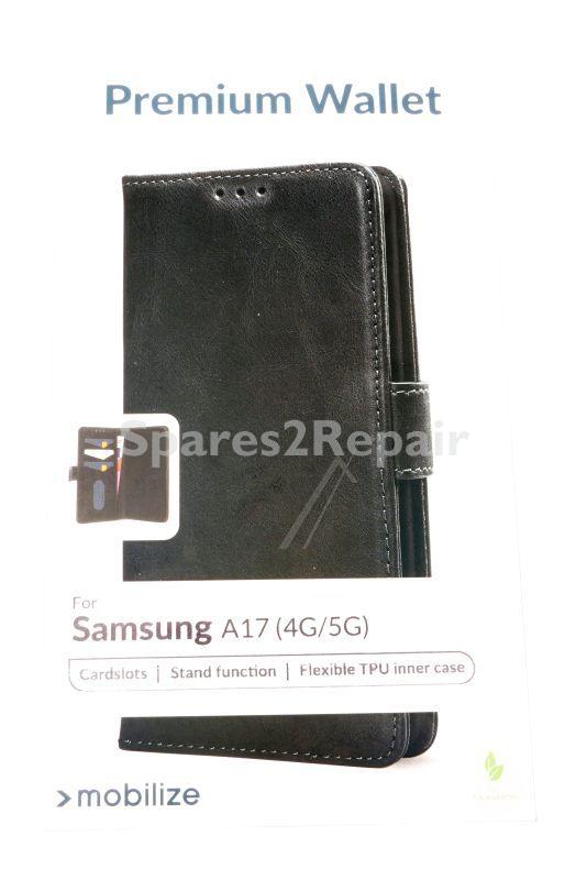 Mobilize Leather Bag Gsm - 81287 Mobilize Premium Gelly Wallet Book Case Samsung Galaxy A17 (4g-5g) Black