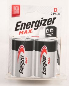 Energizer D Alkaline Batteries - Lr20 E302306808 Max Mono (d) Chp 2 Pieces