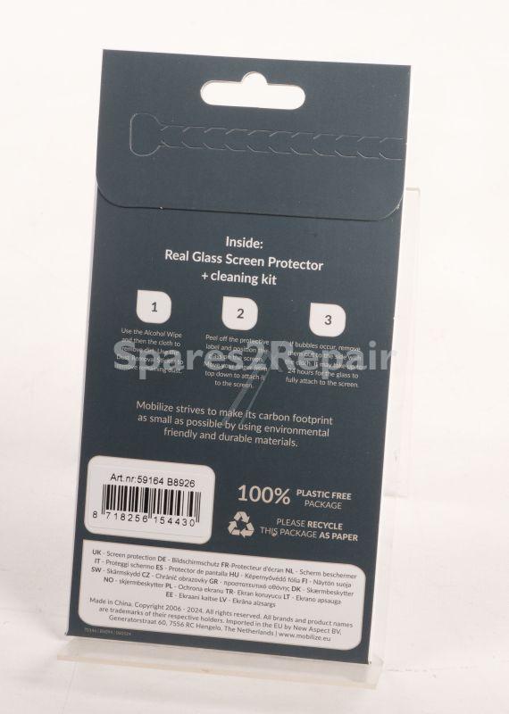 Mobilize Display Protective Film - 59164 Mobilize Glass Display Protector Black Frame Samsung Galaxy A37 5g-a57 5g