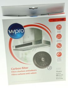 Carbon Filter - C00384667 484000008780 Amc145 - Carbon Filter Type 145 Wpro (x2) [Whirlpool Indesit]