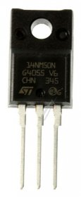 Stmicroelectronics Mos Fet Transistor - 14nm50n N-kanal Mosfet, 500v 12a, To-220fp