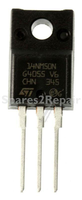 Stmicroelectronics Mos Fet Transistor - 14nm50n N-kanal Mosfet, 500v 12a, To-220fp