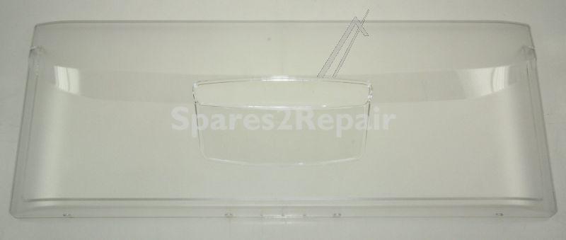 Vegetable Drawer - C00273210 482000023143 Crisper Box Panel Wxh 508x200 Transparent [Whirlpool Indesit]