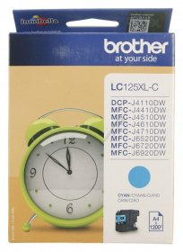 Brother Cartridge - Lc125xlc Ink Cartridge Cyan