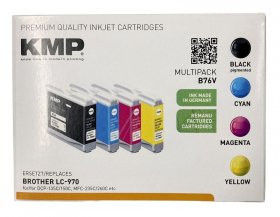 Kmp Cartridge - 1060 4005 B76v Ink Cartridge Multipack Bk-c-m-y
