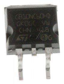 Stmicroelectronics Transistors - N-channel Igbt 600v 10a D2-pak - Gb10nc60hd