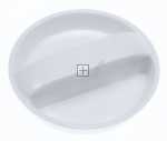 Control Knobs - 42057541 Ice Tray Knob-cube(s w ) Snow [Vestel]