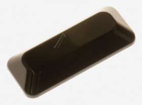 Decoration Plate - C00290731 482000031902 Hinge Cover Black [Whirlpool Indesit]