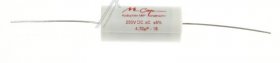 Mundorf Foil Capacitor - 4,7uf-250v Audio Filmcap. Axial 85° 16x33mm