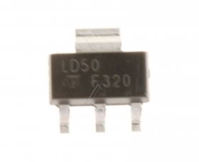 Stmicroelectronics Fixed Voltage Reg. Pos. - Ld50 Voltage Regulator Ldo +5v, Ld1117, Sot223-3